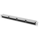 Patch panel 19" blanco de 24 RJ45 CAT.6A UTP 1U Lanberg PPUA-1024-S - RD12600 - 05