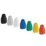 Cubierta de goma Lanberg para conector RJ45 de color blanco Pack de 100uds - RP15700 - 04