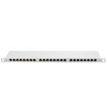 Patch panel 19" blanco de 24 RJ45 Cat.6 FTP 0.5U Lanberg PPS6-0024-S - RD11400 - 03