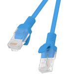 Cable UTP Cat.5e 1 metro azul de Lanberg PCU5-10CC-0100-B - RL14900 - 01