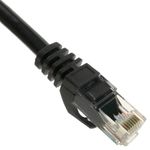 Cable de red ethernet Cat. 6a UTP de 1 m de color negro - LJ04300 - 02