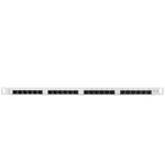 Patch panel 19" blanco de 24 RJ45 Cat.5E UTP 0.5U Lanberg PPU5-0024-S - RD10900 - 02