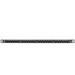 Patch panel 19" de 24 RJ45 Cat.5E UTP 0.5U Lanberg PPU5-0024-B - RD10800 - 02