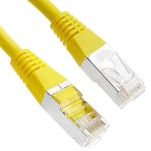 Cable de red ethernet Cat. 6 FTP de 2 m de color amarillo