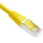 Cable de red ethernet Cat. 6 FTP de 0,25 m de color amarillo - RU03100 - 02