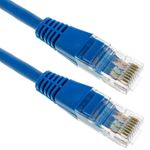 Cable de red ethernet Cat. 5e UTP de 0,25 m de color azul - RL01100 - 03