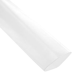 Tubo termoretráctil transparente de 25,4mm en bobina de 3m