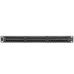 Patch panel 19" de 48 RJ45 CAT.5E UTP 1U Lanberg PPU5-1048-B - RD12900 - 01