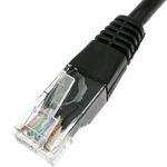 Cable de red ethernet Cat. 5e UTP de 5 m de color negro - RL04700 - 06