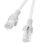 Cable de red ethernet Cat. 5e UTP de 1 m de color gris PCU5-10CC-0100-S - RL15600 - 01