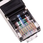 Cable de red ethernet Cat. 6 FTP de 3 m de color negro - RU04500 - 02