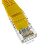 Cable de red ethernet Cat. 5e UTP de 2 m de color amarillo - RL03400 - 02