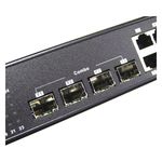 PoE-Switch 10/100/1000 Mbps IEEE802.3af RACK19 (24 PoE y 4 SFP) - RA09500 - 03