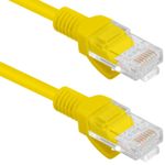 Lanberg cable de red ethernet UTP Cat. 5e 3m amarillo - RL13500 - 02