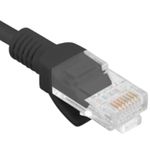 Cable de red ethernet Cat. 6 UTP de 10 m de color negro PCU6-10CC-1000-BK - RJ14800 - 03