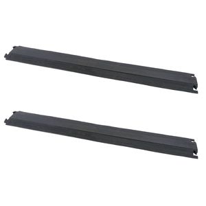 Pasacables de suelo para protección de cables eléctricos de 1 vía 102 x 13.5 cm (2-PACK)