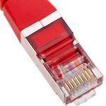 Cable de red ethernet Cat. 6 FTP de 5 m de color rojo - RU00700 - 02