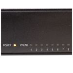 PoE Inyector Hub IEEE802.3af 10/100 Mbps 8-Port Rack 19 - RA06200 - 03
