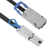 Cable MiniSAS SFF-8088 a CX4 SFF-8470 de 10 Gigabit de 2m - FZ07200 - 01
