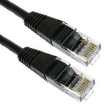 Cable de red ethernet Cat. 5e UTP de 2 m de color negro - RL04400 - 03