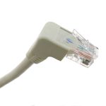 Cable de red de categoría 6 Cat.6 RJ45 acodado UTP 24AWG LAN de 3 m - RJ09500 - 04