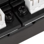 Patch panel de 24 RJ45 Cat.6 UTP 1U negro - RC03201 - 07
