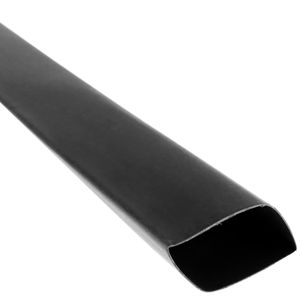 Tubo termoretráctil negro de 25,4mm en bobina de 3m