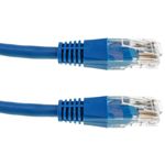 Cable de red ethernet Cat. 5e UTP de 1 m de color azul - RL01300 - 04