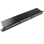 Patch panel de 24 RJ45 Cat.5e FTP 1U negro - RC04300 - 01