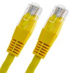 Cable de red ethernet Cat. 5e UTP de 1 m de color amarillo - RL03300 - 05