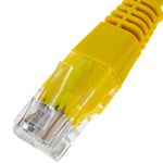 Cable de red ethernet Cat. 5e UTP de 0,25 m de color amarillo - RL03100 - 06