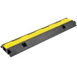Pasacables de suelo para protección de cables eléctricos de 1 vía 99x26cm negro - BT01000 - 01