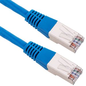 Cable de red ethernet Cat. 6 FTP de 0,25 m de color azul