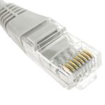 Cable de red ethernet Cat. 6 UTP de 0,5 m de color gris - RJ05200 - 02