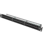 Patch panel 19" de 48 RJ45 CAT.5E UTP 1U Lanberg PPU5-1048-B - RD12900 - 04