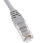 Cable de red ethernet Cat. 6a UTP de 0,5 m de color gris - RJ06200 - 02