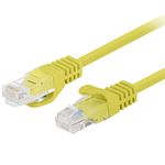 Cable de red ethernet Cat. 6 UTP de 7,5 m de color amarillo PCU6-10CC-0750-Y - RJ24000 - 01