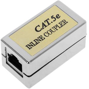 Empalme Cable FTP categoría 5e RJ45 hembra a RJ45 hembra