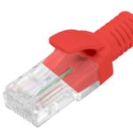 Cable de red ethernet Cat. 5e UTP de 1 m de color rojo PCU5-10CC-0100-R - RL10500 - 06