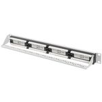 Patch panel 19" blanco de 24 RJ45 CAT.6A UTP 1U Lanberg PPUA-1024-S - RD12600 - 03