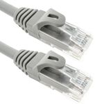 Cable de red ethernet Cat. 6a UTP de 1 m de color gris - RJ06300 - 01