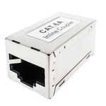 Acoplador empalme de cable FTP categoría 6A RJ45 hembra a RJ45 hembra - RD08500 - 01