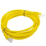 Cable de red ethernet Cat. 6 UTP de 3 m de color amarillo PCU6-10CC-0300-Y - RJ13500 - 02