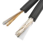 Bobina de cable coaxial RG59 y cable eléctrico 2x0.5mm2 100m - RC01600 - 06