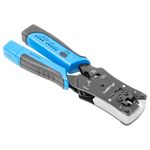 Herramienta crimpadora Lanberg NT-0203 para RJ11, RJ12 y RJ45 con comprobador de cables - CT11800 - 03