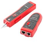 Comprobador de cables de red con rastreador de pares Lanberg NT-0501 para RJ45 RJ12 RJ11 y coaxial - CT10400 - 06
