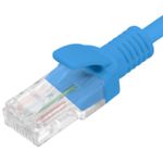 Lanberg cable de red ethernet UTP Cat. 5e 0,5m azul - RL11200 - 06