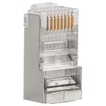 Pack de 100 unidades conector RJ45 Cat 5E FTP 8P8C de Lanberg PLS-5000 - RP16000 - 03