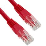 Cable de red ethernet Cat. 6 UTP de 2 m de color rojo - RJ00400 - 01