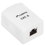 Roseta de superficie Lanberg con 1 x RJ45 Cat. 6 FTP - RI14400 - 03
